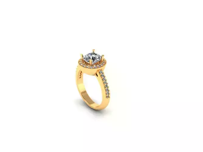 One Row Wedding Ring AI000141R