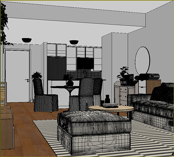 New York Apartment 2025 3D model 6
