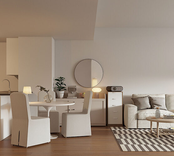 New York Apartment 2025 3D model 7