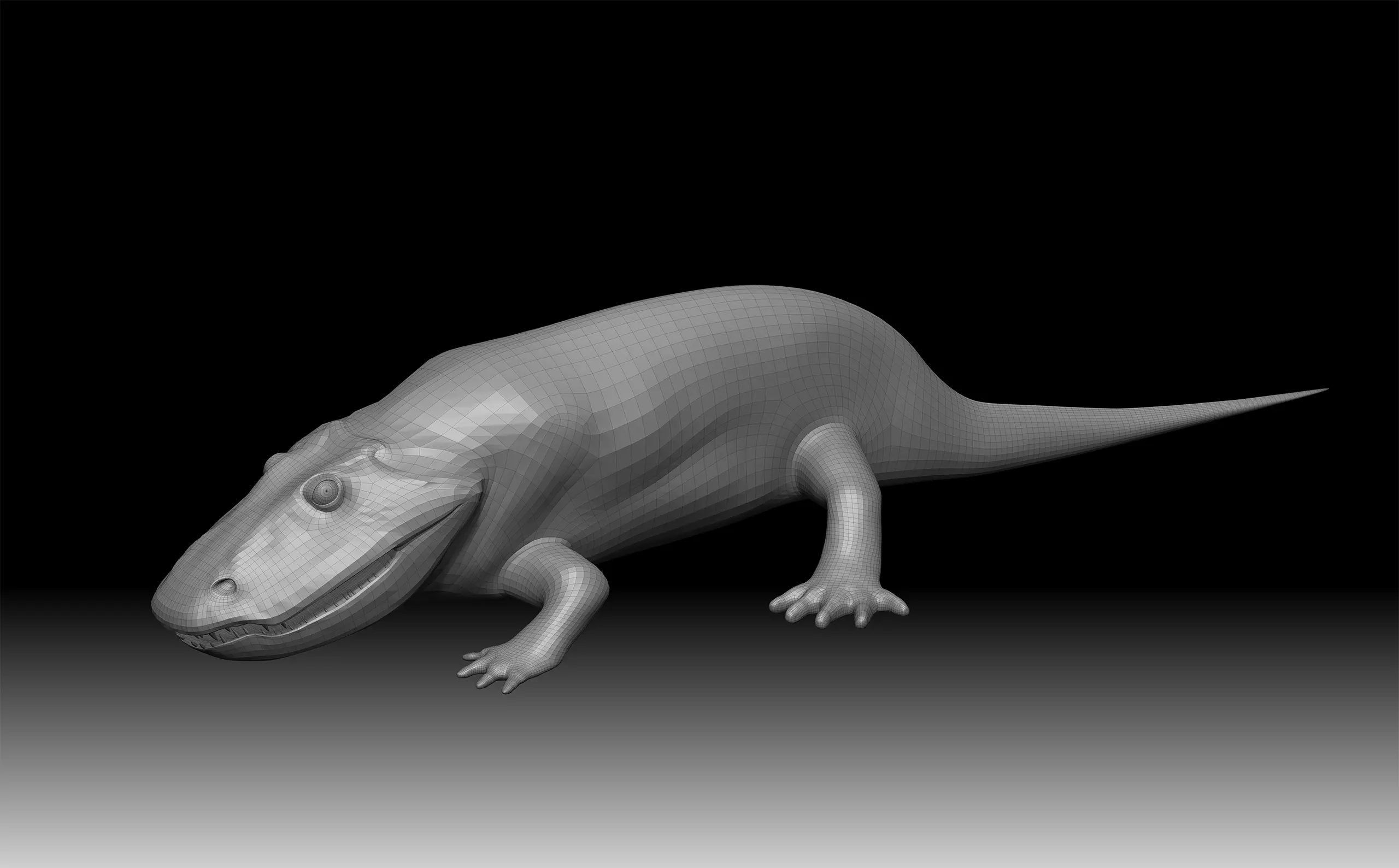 Eryops megacephalus 3D model_6