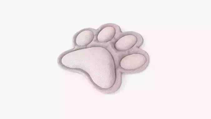 Pet Mat Low-poly 3D model