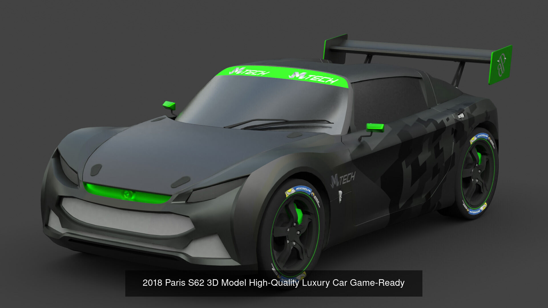 5-Car 3D Asset Collection Game Ready  Render Optimized Vehicles _4