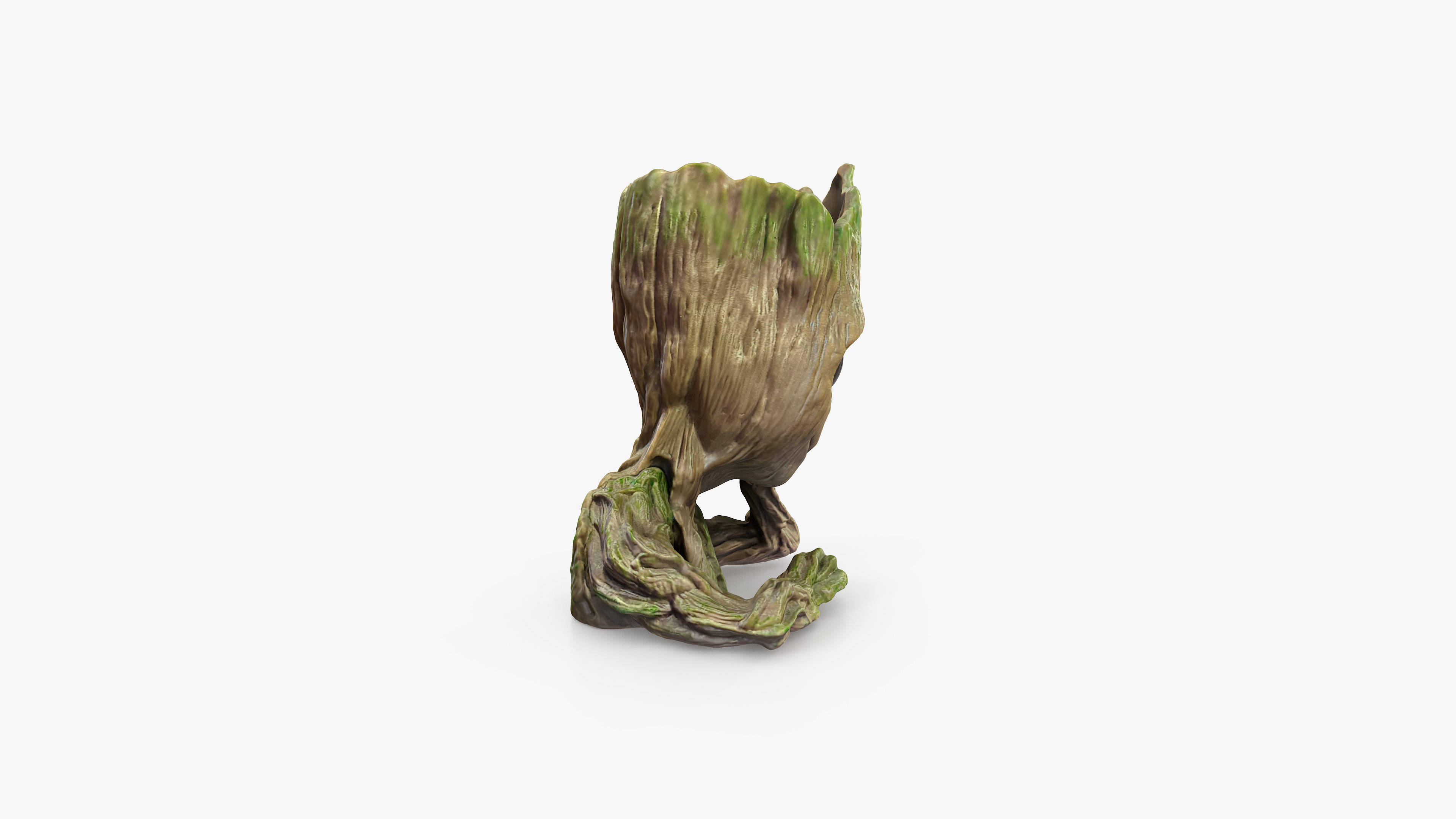Groot Sculpture 3D model_3