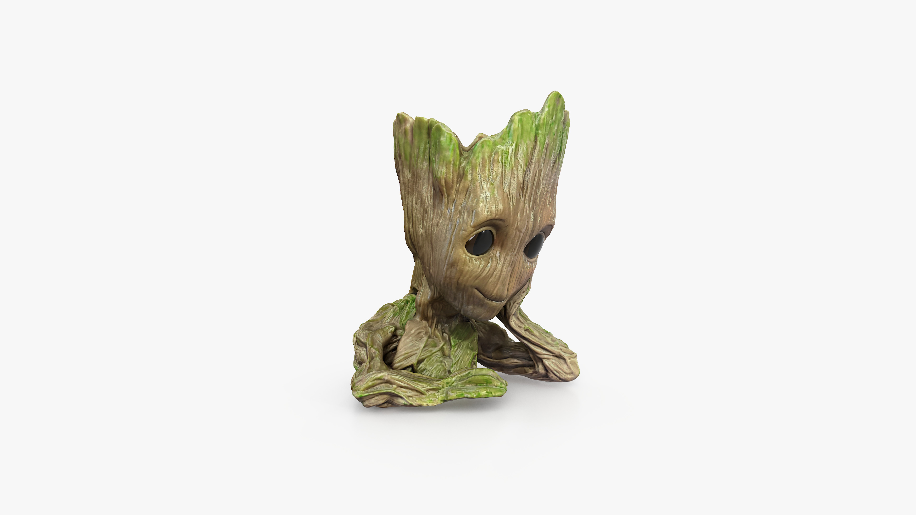 Groot Sculpture 3D model_2