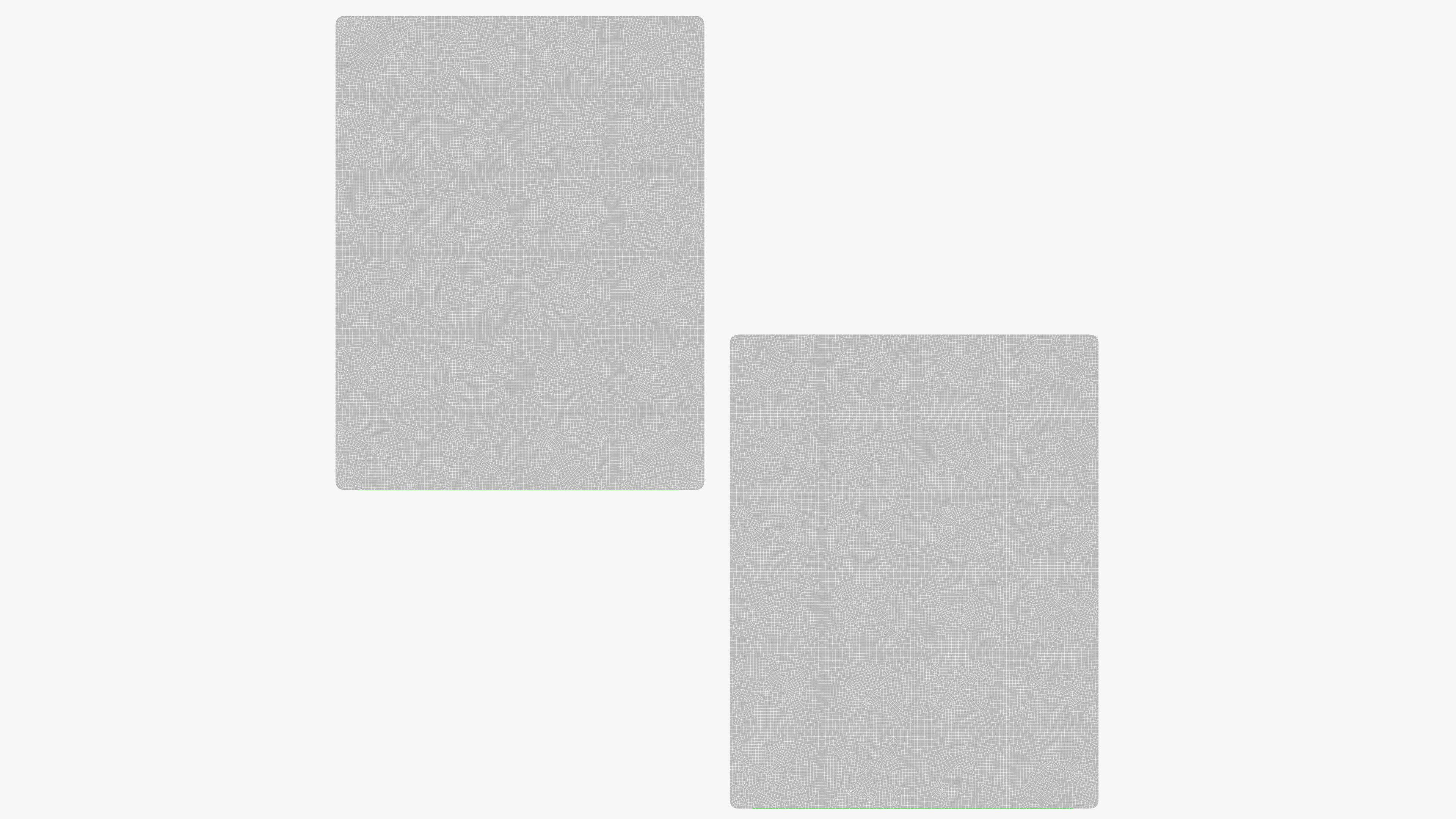 Blanket Green 3D model_8