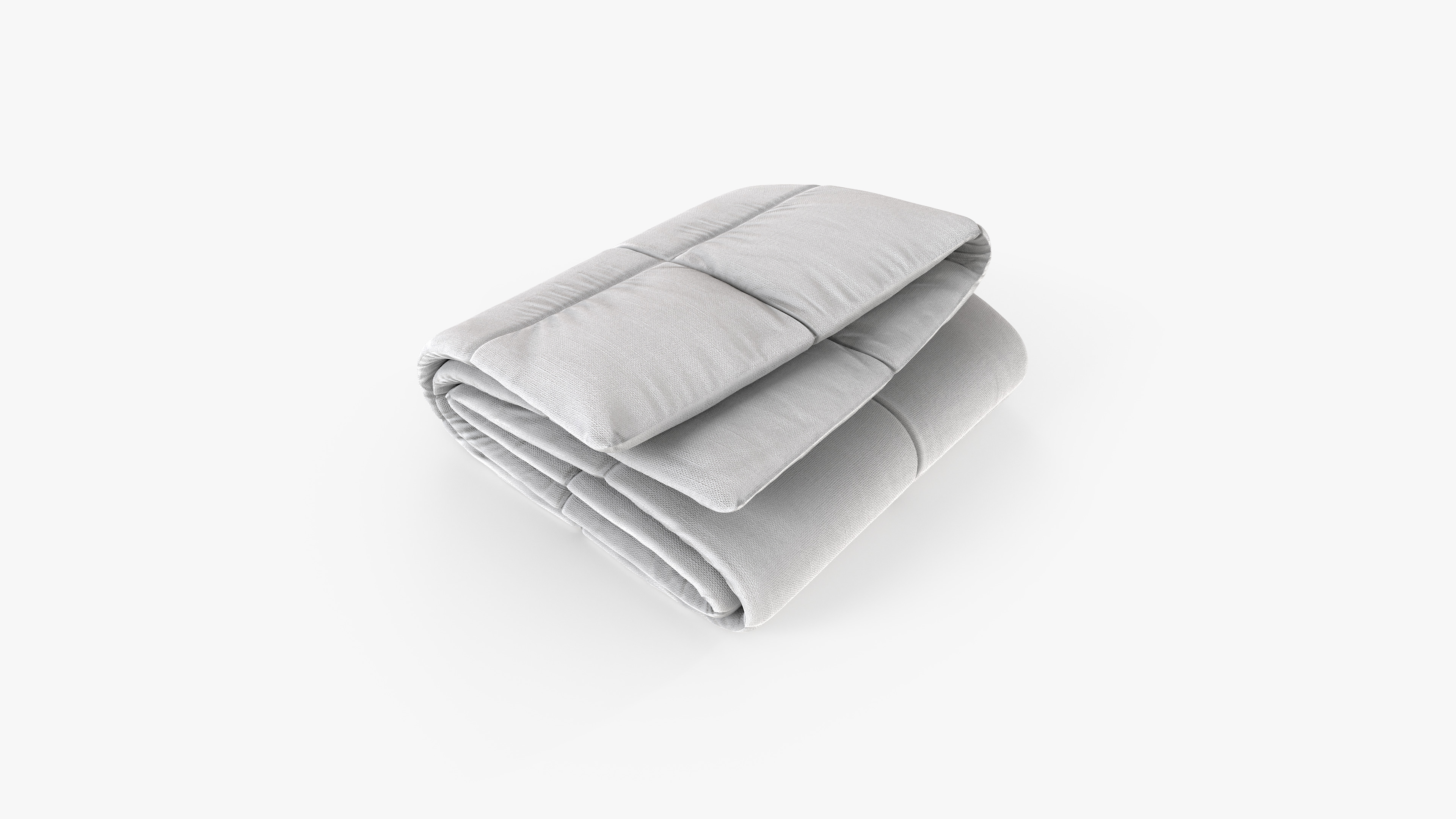 Blanket Green 3D model_6