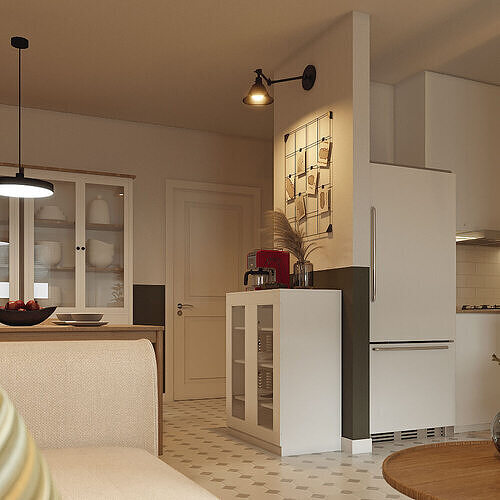 New York Apartments--IKEA furniture 3D model 3