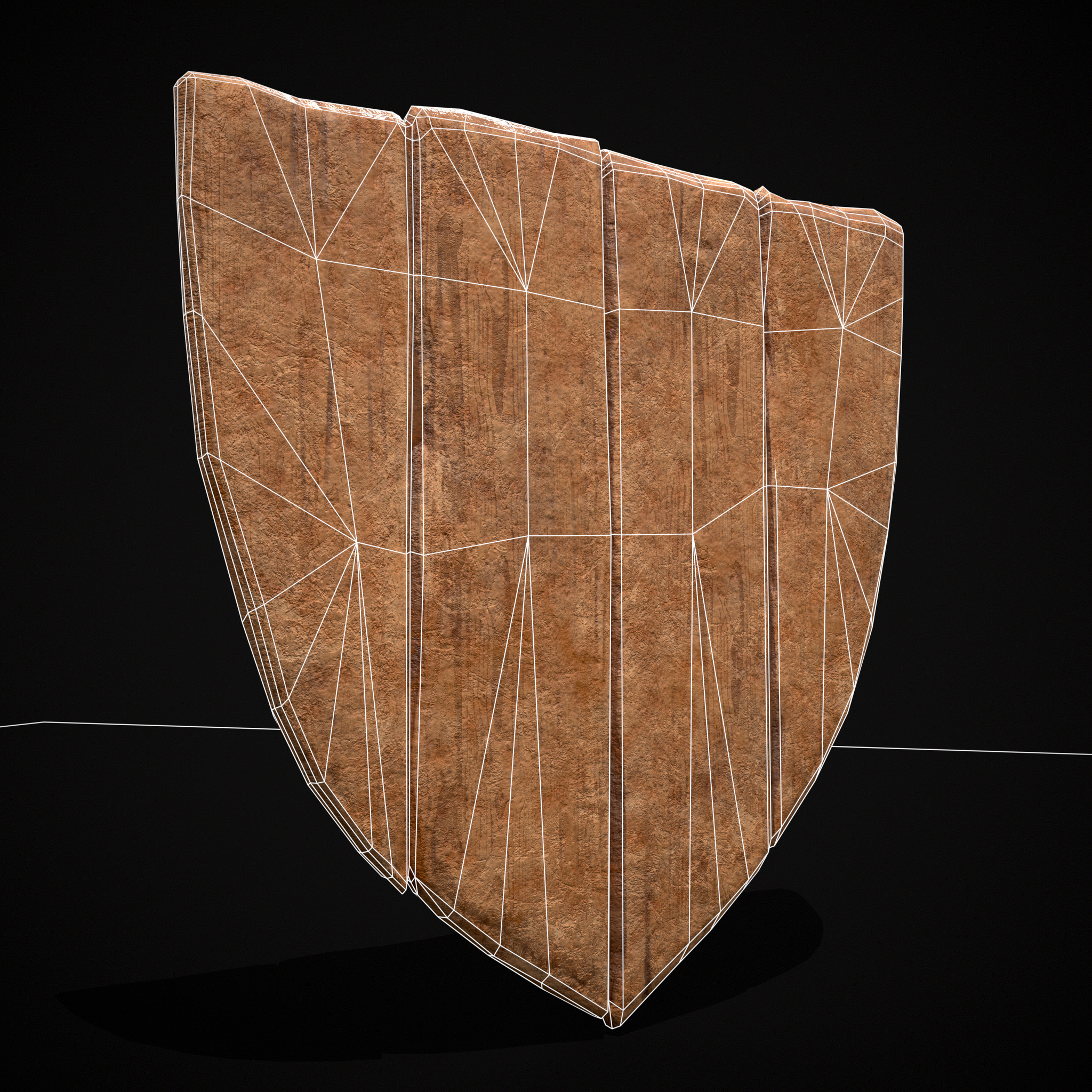WB Cross Coat of Arms Low-poly 3D model_10