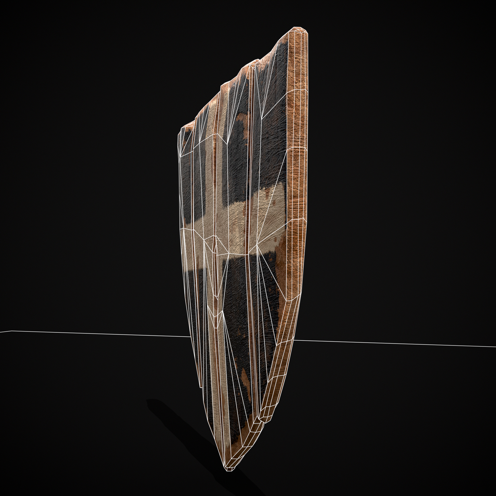 WB Cross Coat of Arms Low-poly 3D model_8