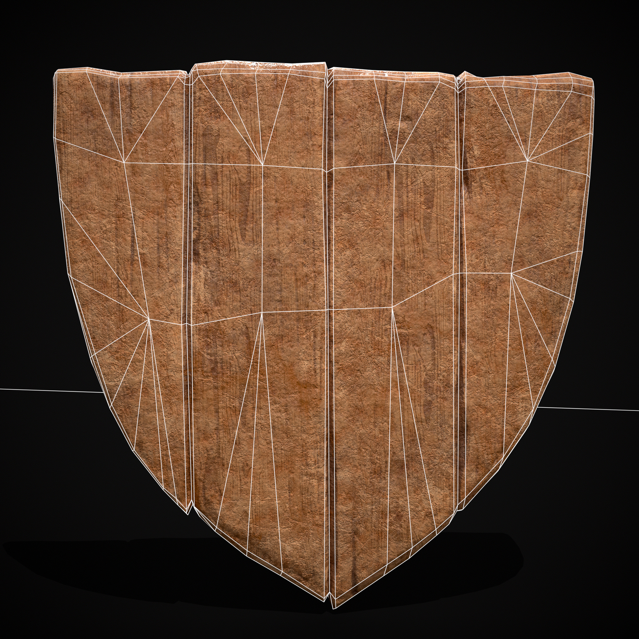 WB Cross Coat of Arms Low-poly 3D model_12