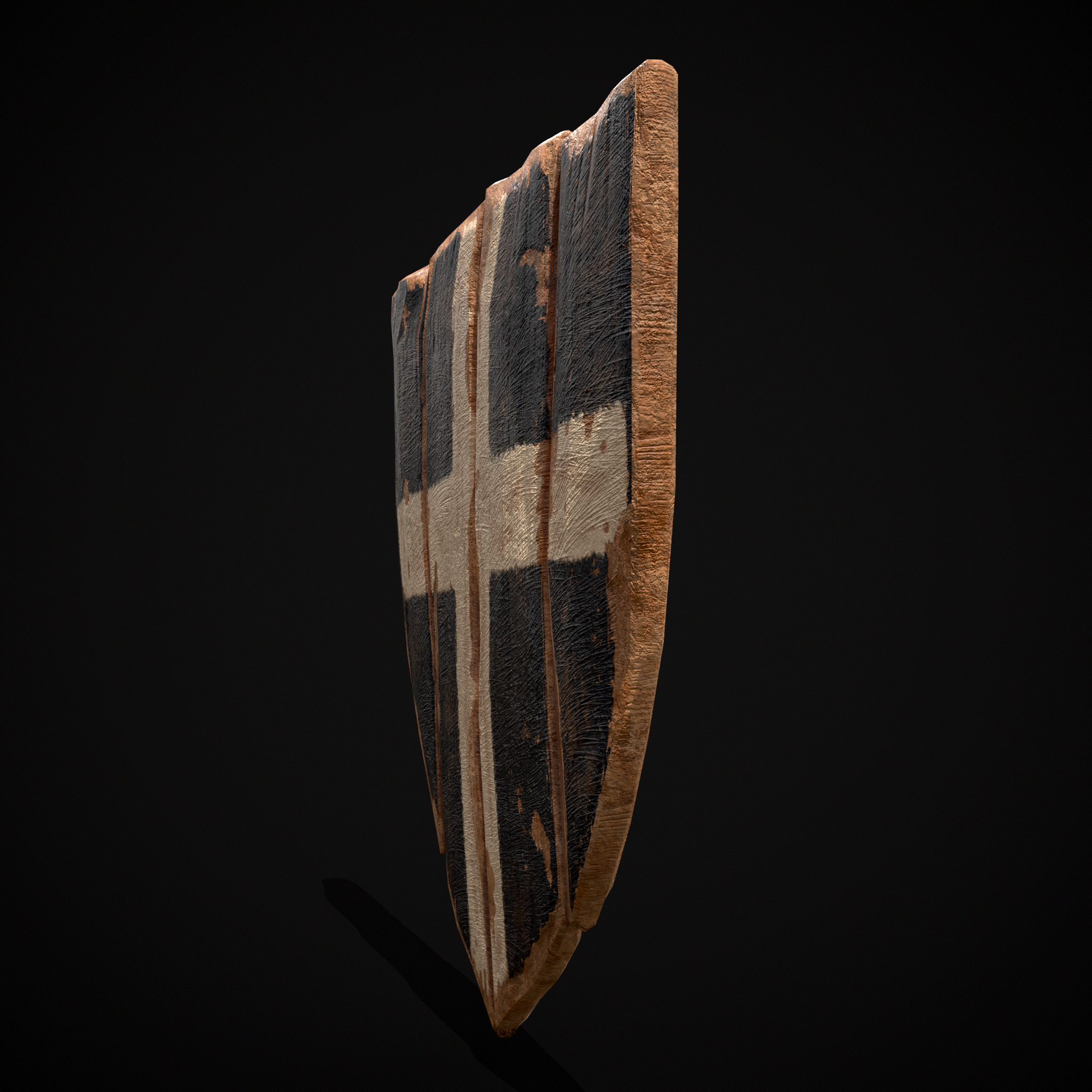WB Cross Coat of Arms Low-poly 3D model_7