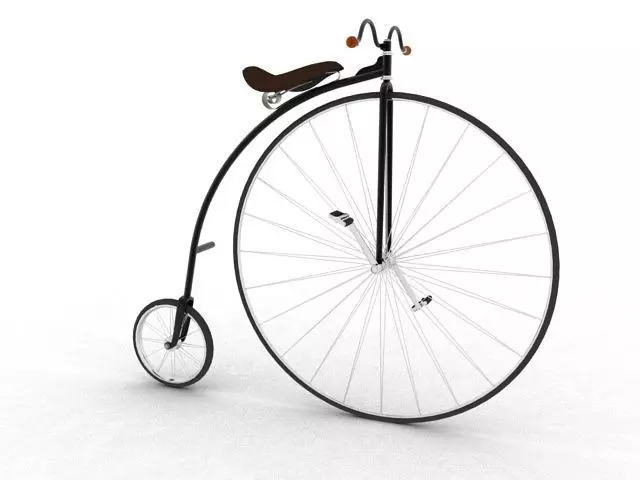 Penny-Farthing 1885 3D model