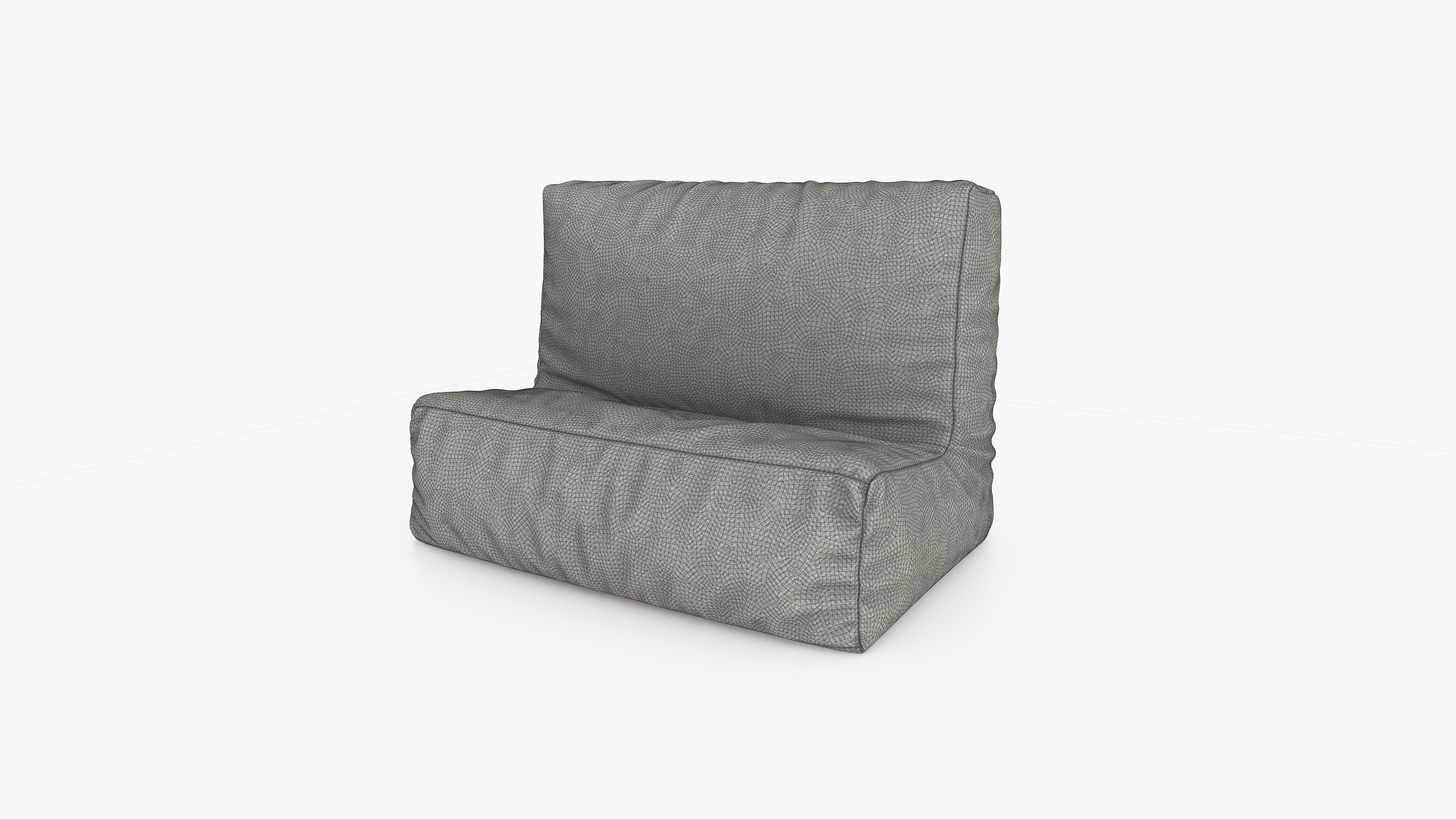 Sofa Seat 3D model_5