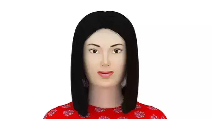 rigged asian chinese  woman