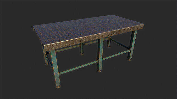 Welding Table Low-poly 3D model