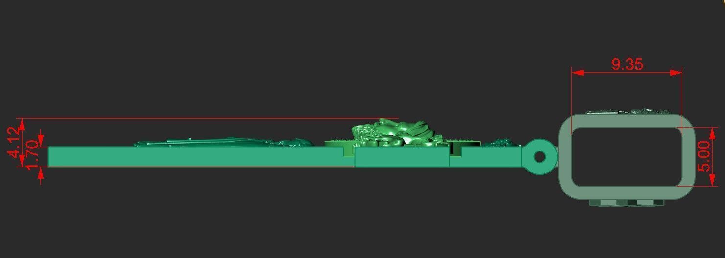 CROSS WITH JESUS AND PRAYER 3D print model_3