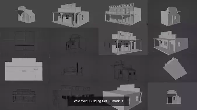 Wild West Building Set