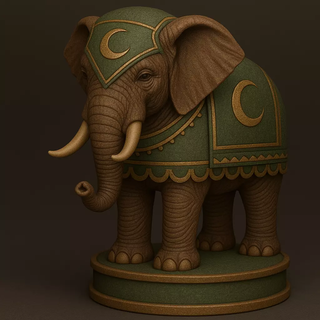 Ottoman Empire Chess Set Printable Miniatures 3D print model