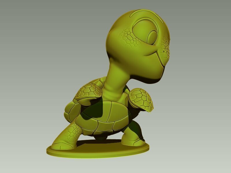 Kawaii Turtle Baby 3D print model_3