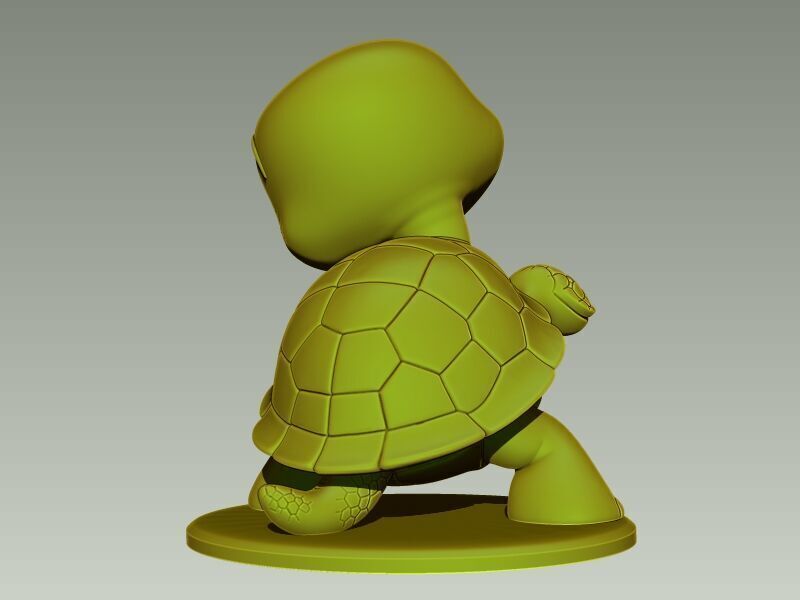 Kawaii Turtle Baby 3D print model_5
