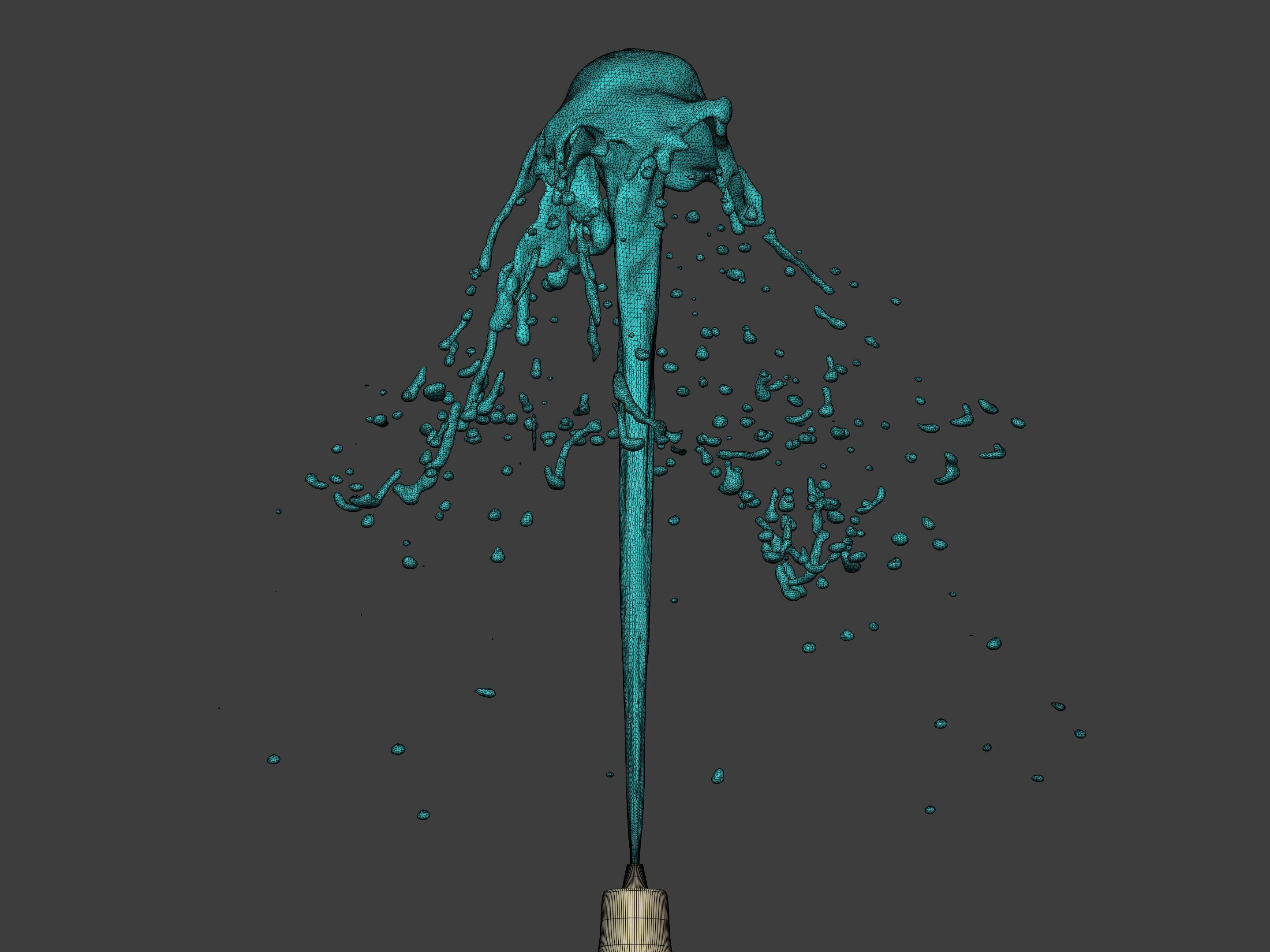 Classic Fountain 3D model_15