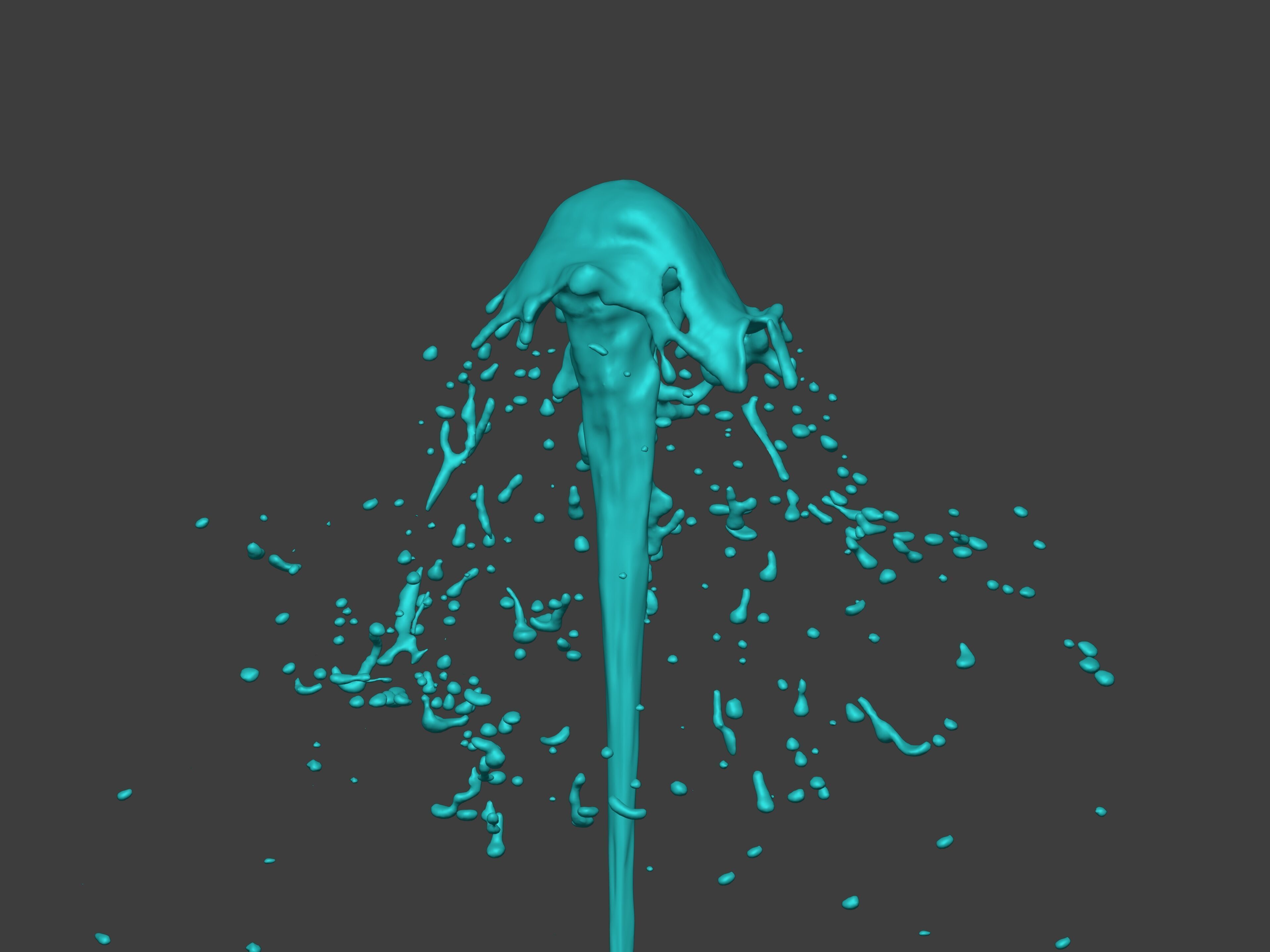 Classic Fountain 3D model_12