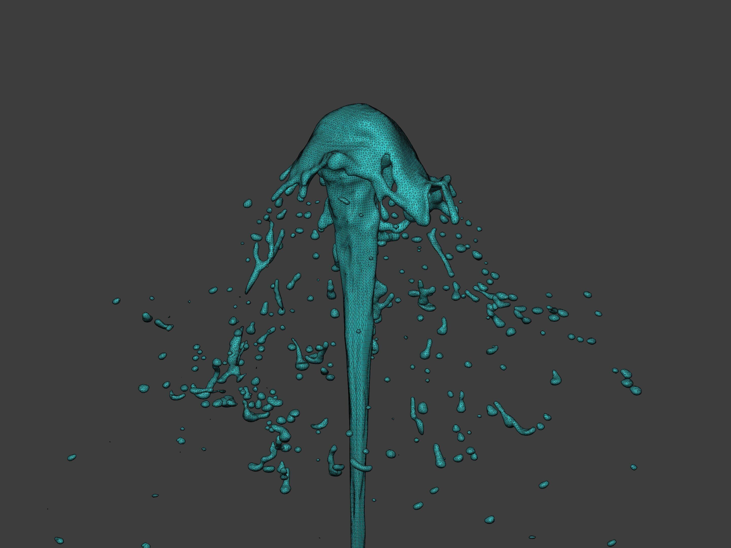 Classic Fountain 3D model_13