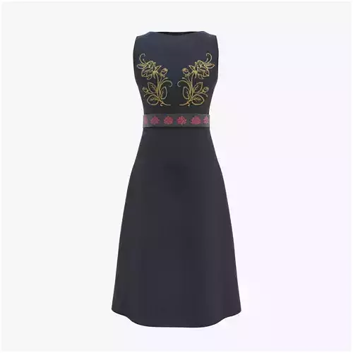 Black Vintage Dress
