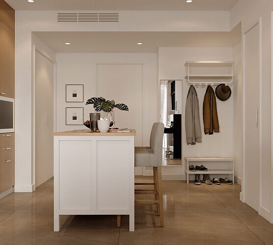 New York Apartments-IKEA 3D model 7