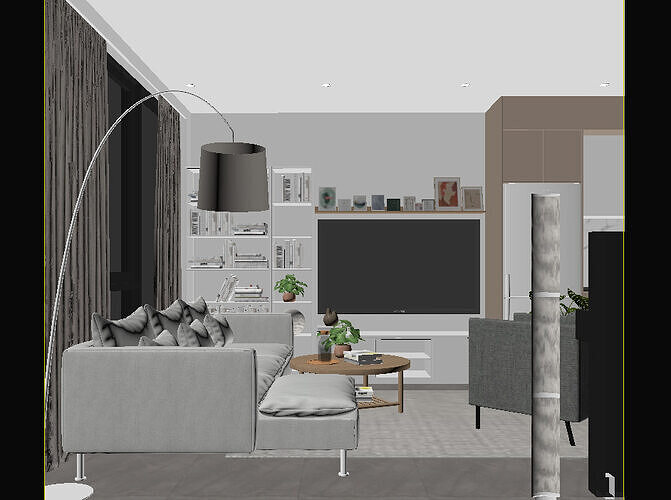 New York Apartments-IKEA 3D model 2