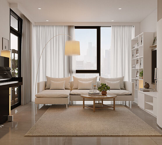 New York Apartments-IKEA 3D model 6