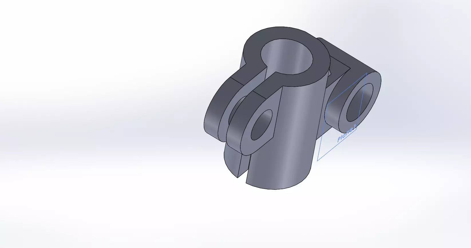 bolt and nut and clip 3D model