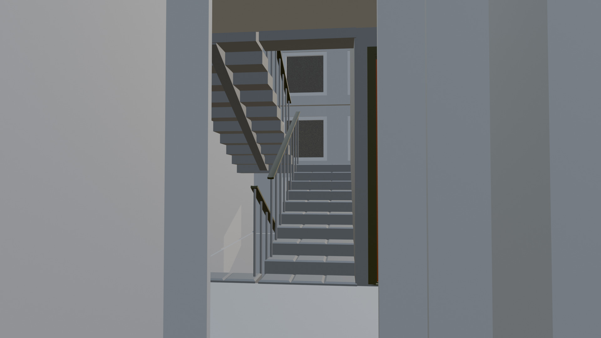 121-E-9 Type Panel Building 3D model_7