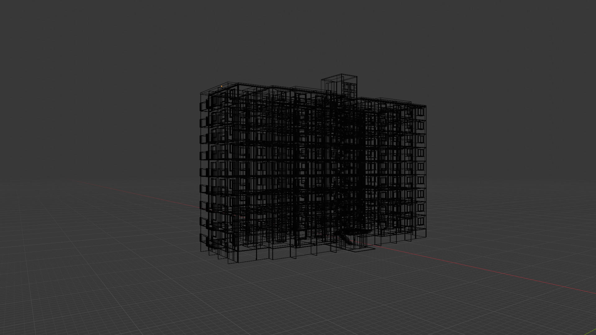121-E-9 Type Panel Building 3D model_10