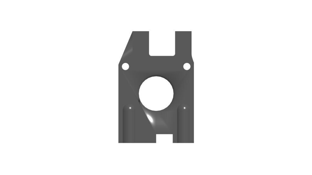 Replacement part IF405B Center Diff Mount for Kyosho 3D print model_1