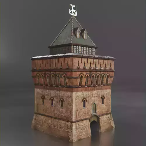 Dmitrievskaya Tower - Nizhny Novgorod Kremlin