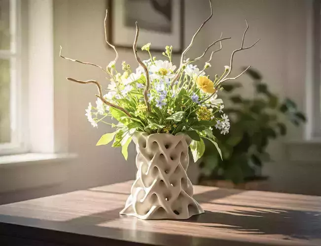 Braided Vase 3D Printable