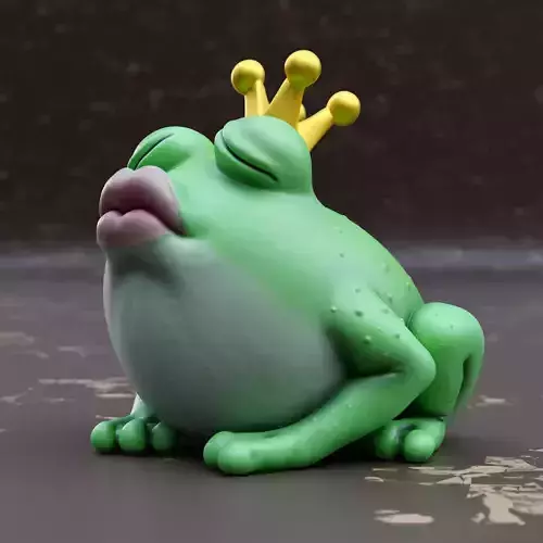 Frog Prince - Garden decor