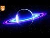 Futuristic Stylized Ringed Planet 3D model_1