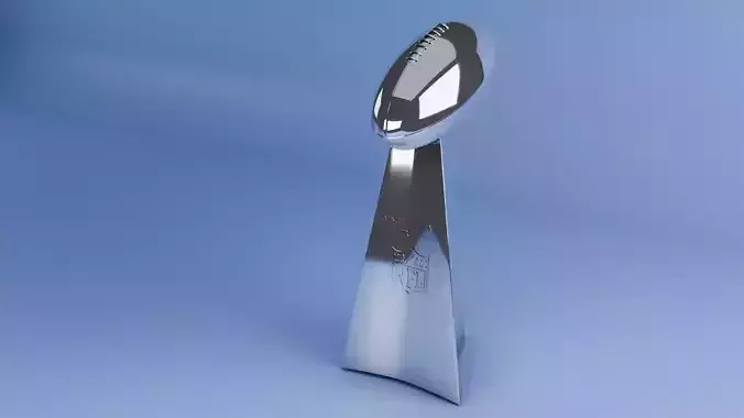 3D NFL Super Bowl Cup