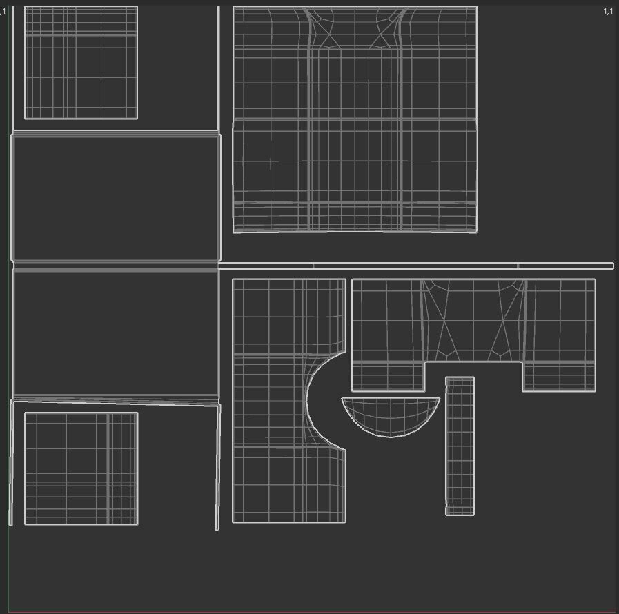 Ramadan Mobile Cart Low-poly 3D model_19