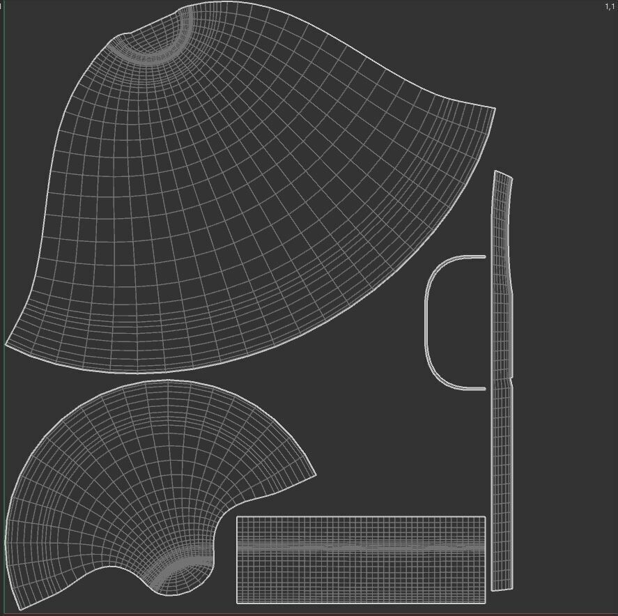 Ramadan Mobile Cart Low-poly 3D model_24