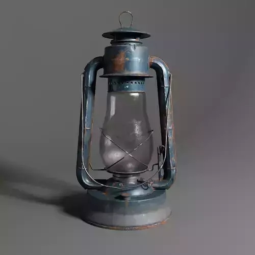 Rusty Lantern 3D Model