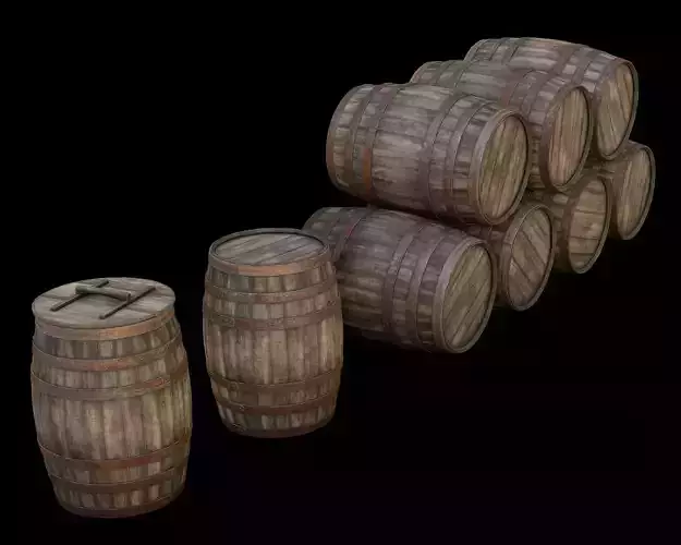 Wooden barrels