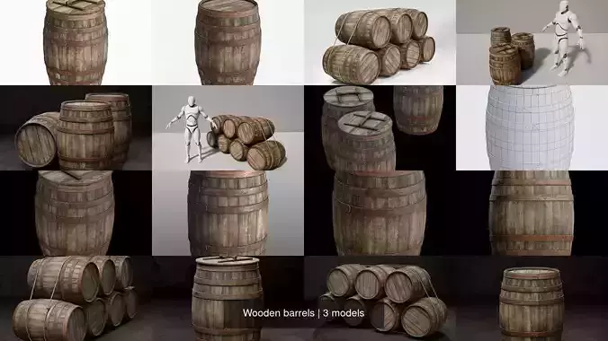 Wooden barrels