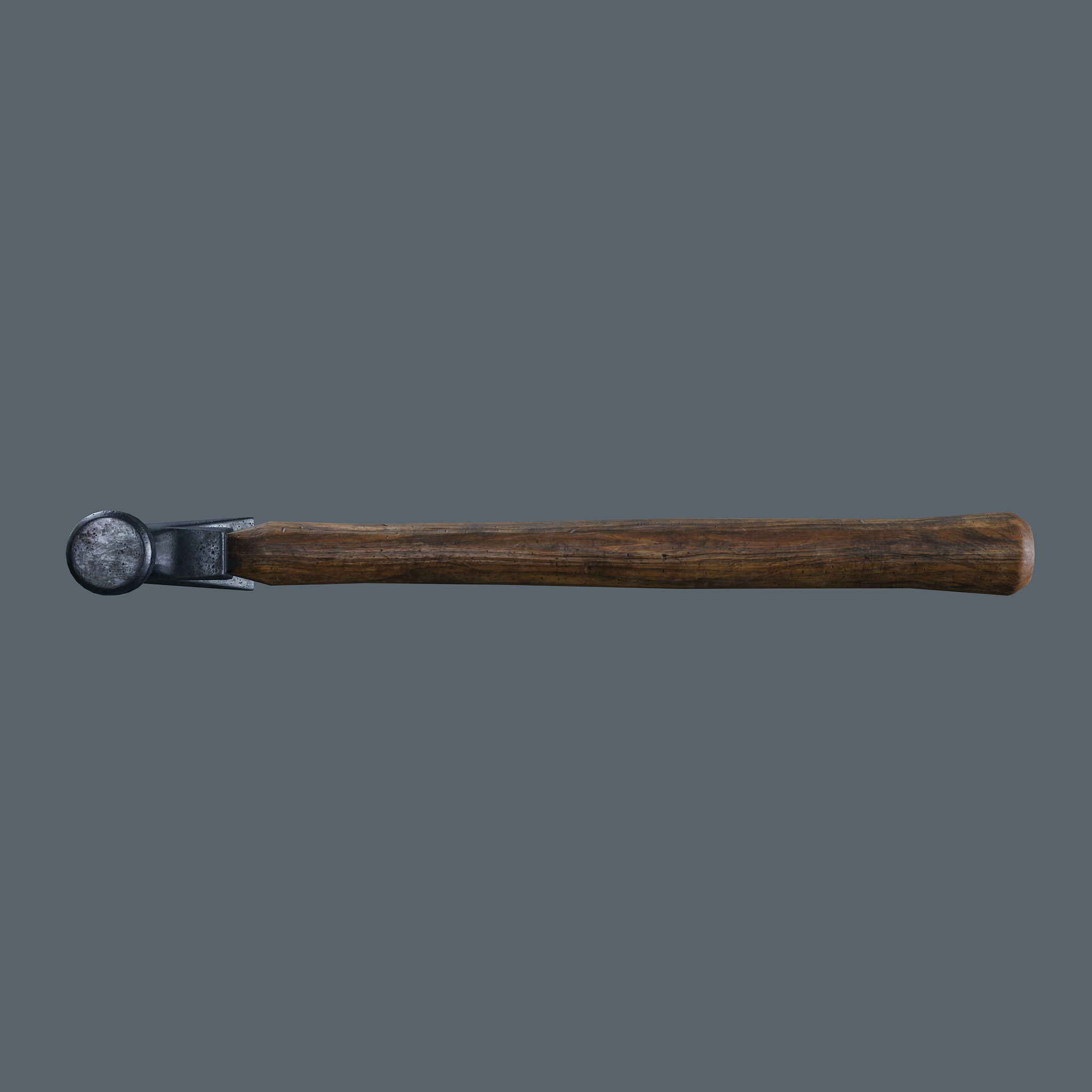 Old Hammer - PBR Game Ready Low-poly 3D model_9