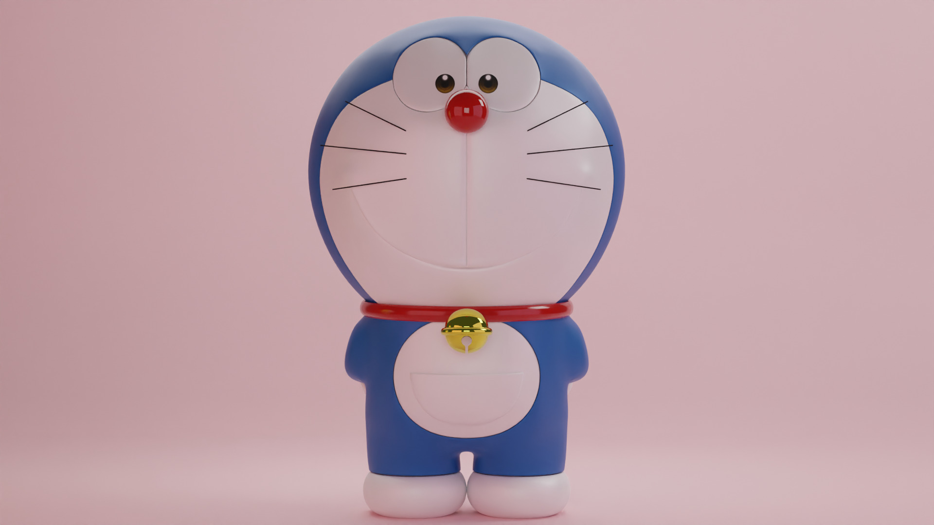Doraemon and Dorami 3D model_14