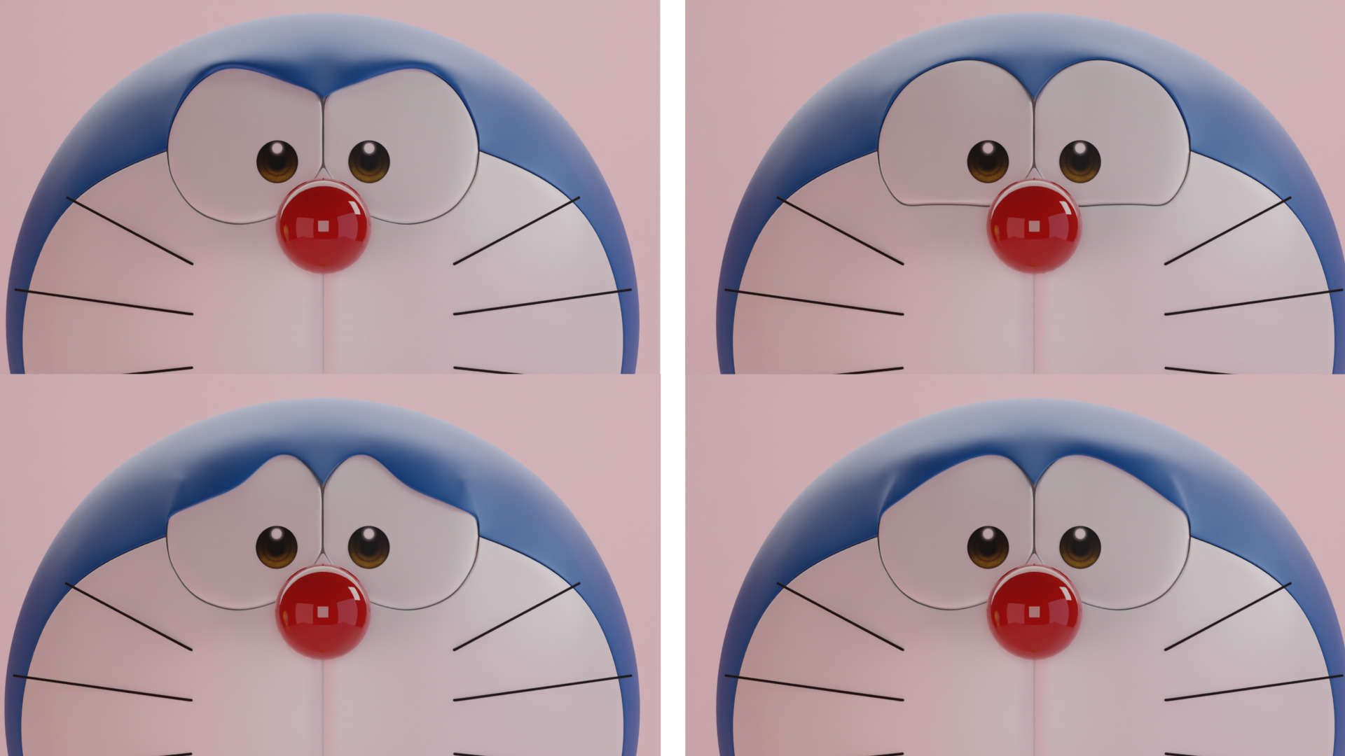 Doraemon and Dorami 3D model_28