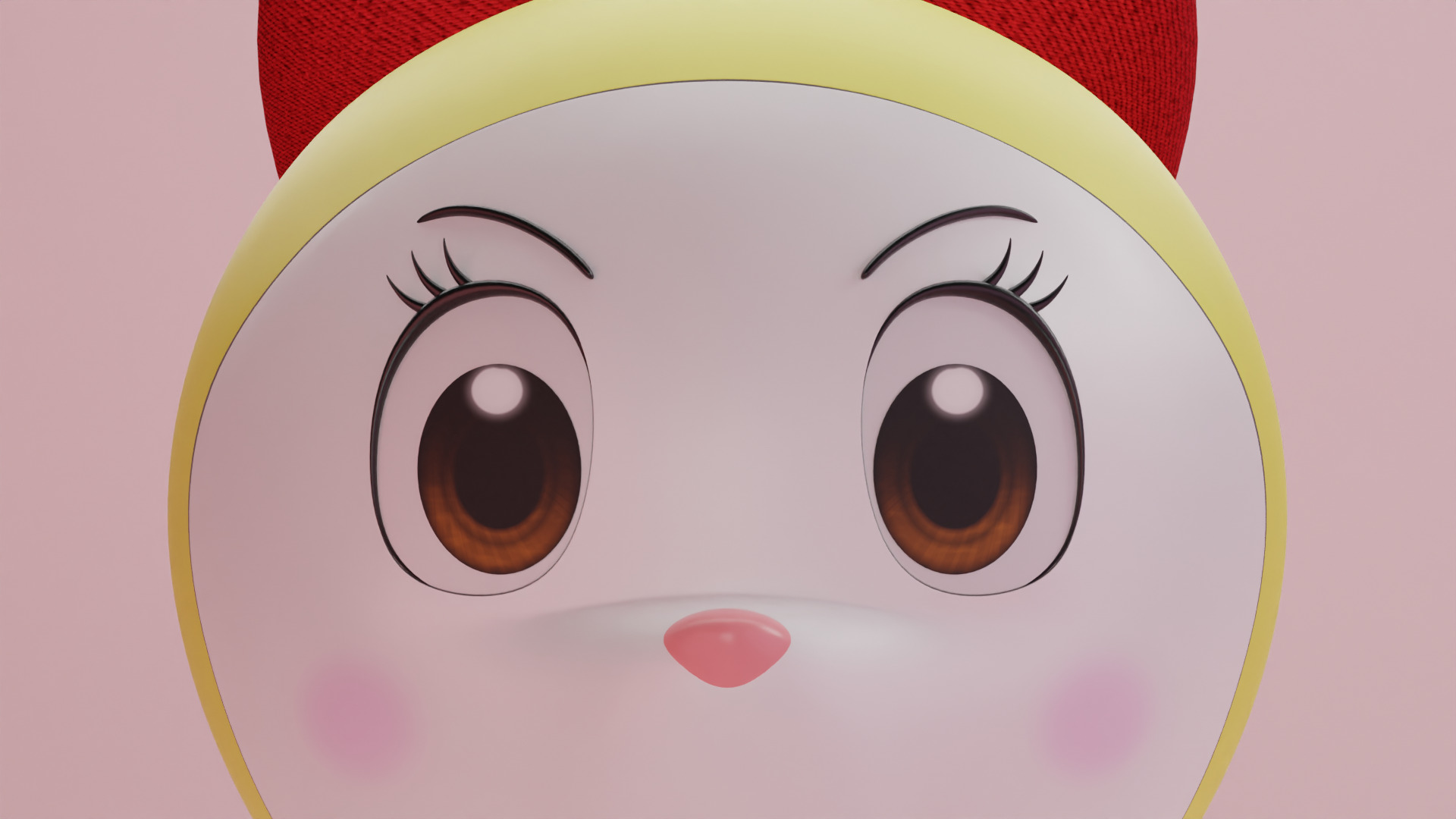 Doraemon and Dorami 3D model_30