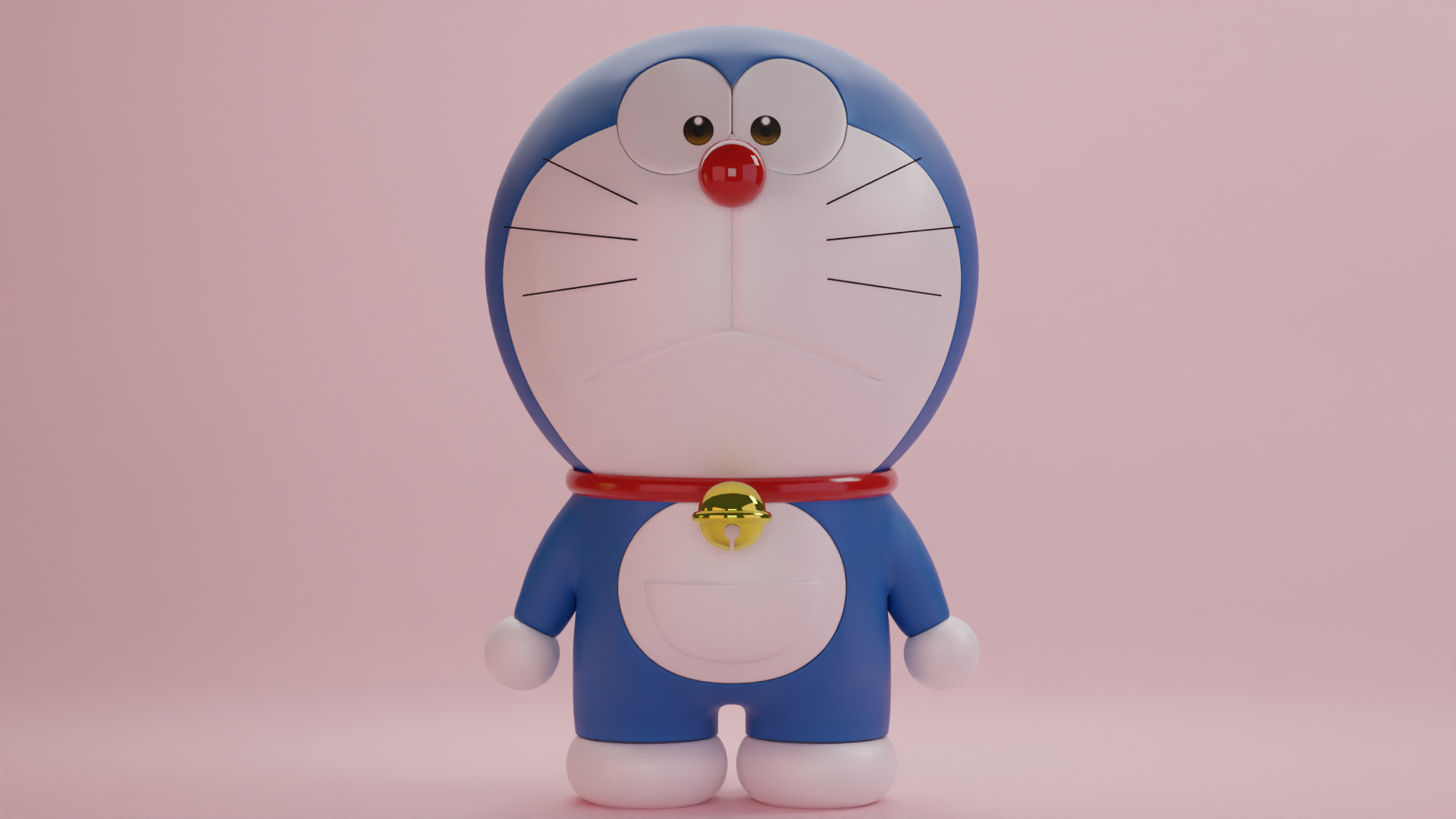 Doraemon and Dorami 3D model_19